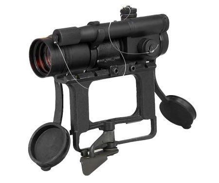 Tactical Red Dot PK-01 1,5 V MOA lateral para montagem AK / ou Picatinny - AMI SPEC
