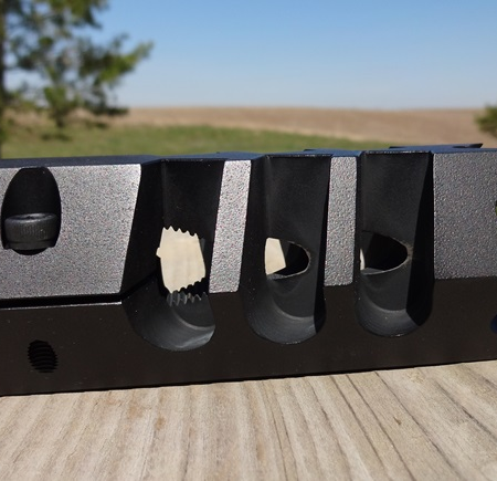 Freio GUNWORKS HUNTER para rifle de barril de alumínio com rosca XUMUM