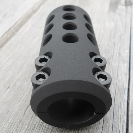 GUNWORKS Ghost Protocolユニバーサル口ブレーキ用.12または.20キャリバーライフル -  7075アルミニウム