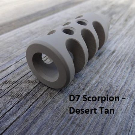 D7 Scorpion suu jarru Glock 1 / 2-28- Alumiini 7075