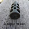D7 Scorpion Suujarru Sig Sauerin pistoolille - Alumiini 7075