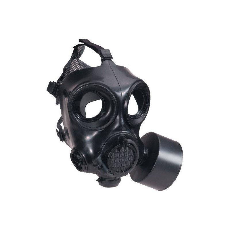 Máscara antigás MSC90 con Pantalla Panorámica para Policía y