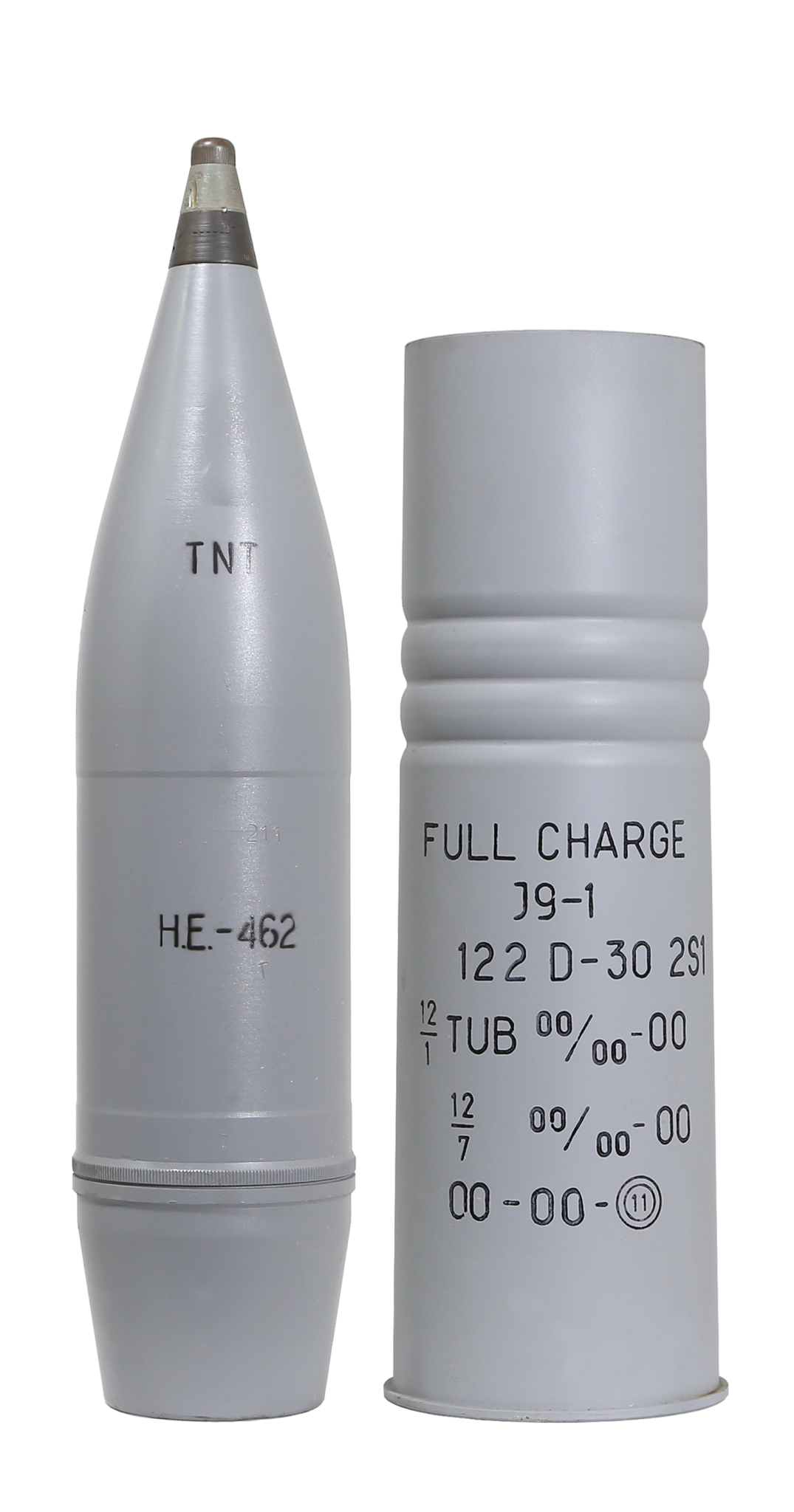 122mm He Full Charge Shell