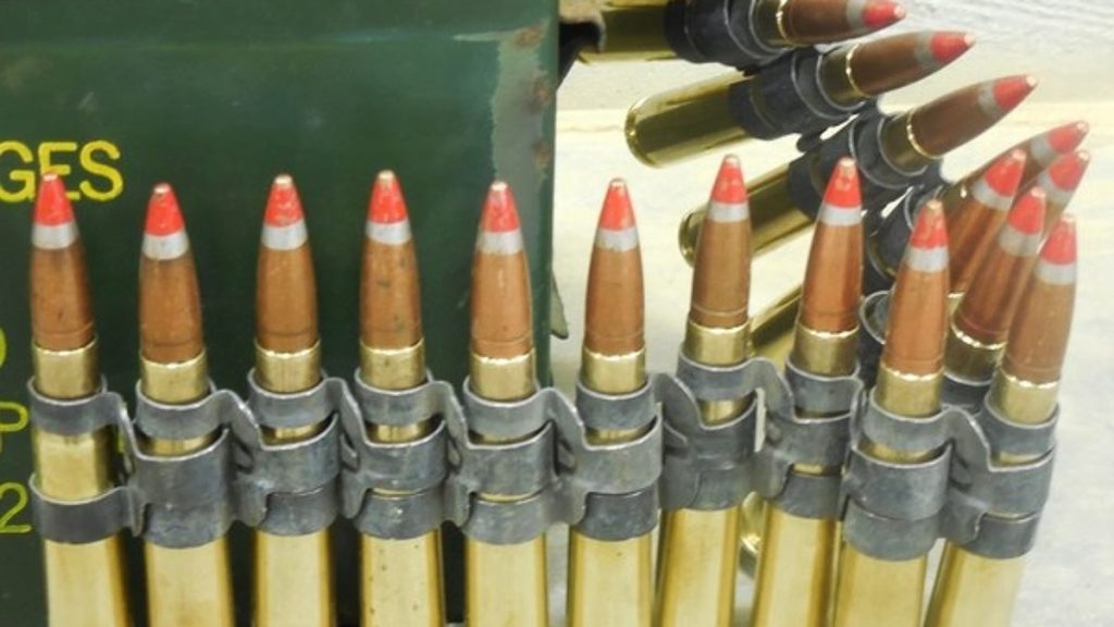 Ammunition 12.7x99 API/APITPZ M20 Armor Piercing IncendiaryT