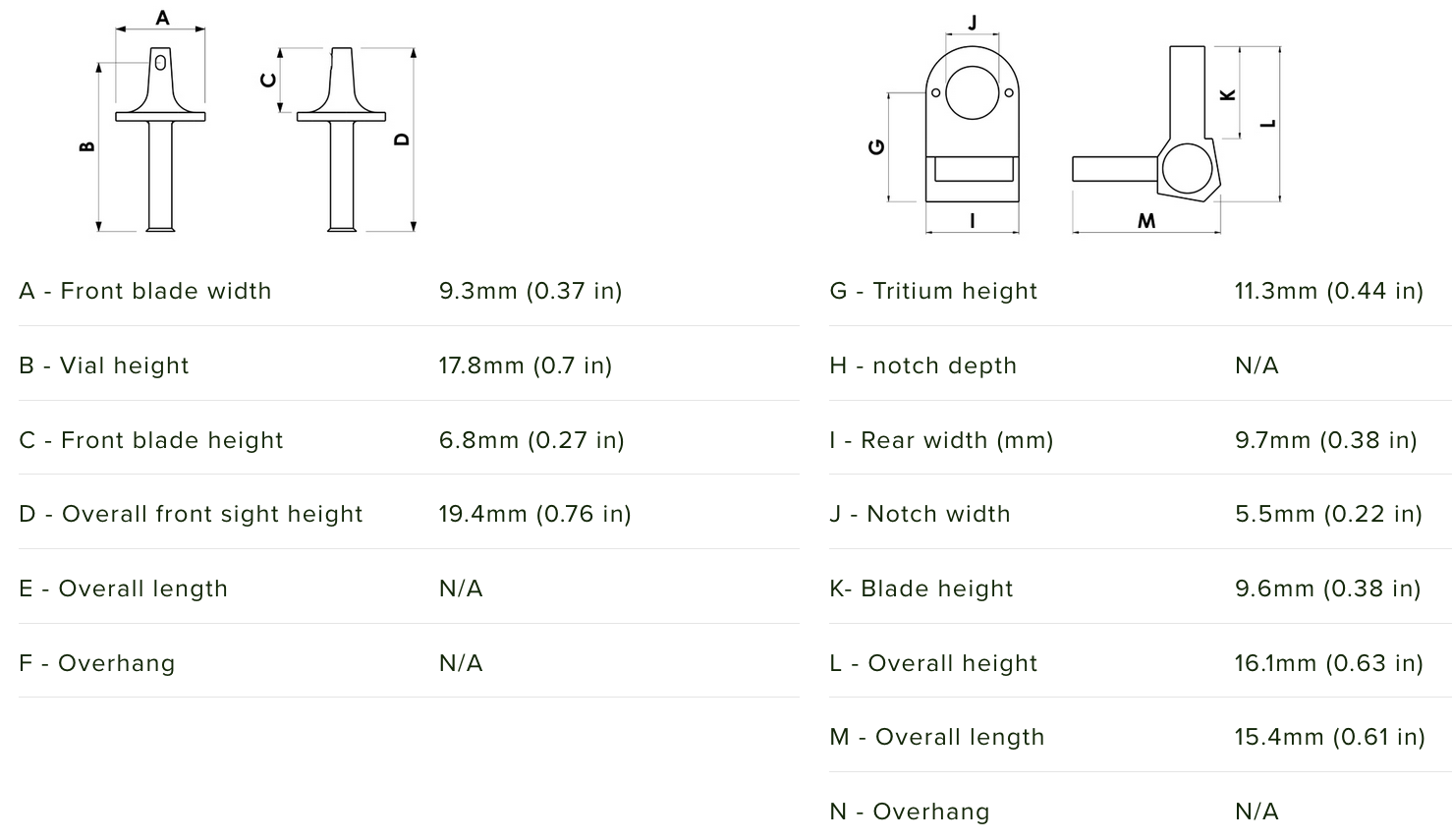 Mepro TRU-DOT® Self-Illuminated Rifle Sight aresmaxima.com