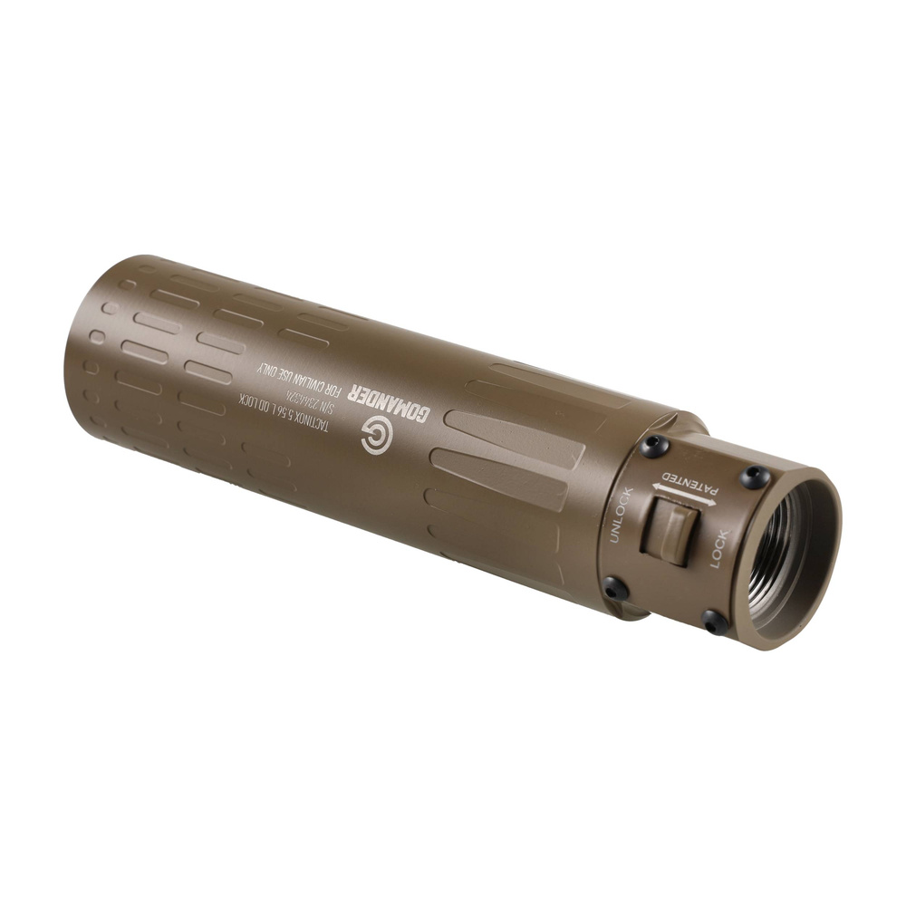Gomander Tactinox 5,56 QD L - M26x1,5 - FDE aresmaxima.com 2