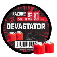 Munitions RazorGun - Steel Core Devastator cal. 50 (60 unités) aresmaxima.com