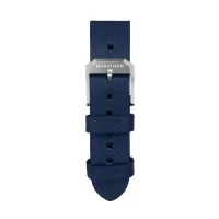 Bracelet cuir MARATHON 20mm ROYAL BLUE aresmaxima.com 2