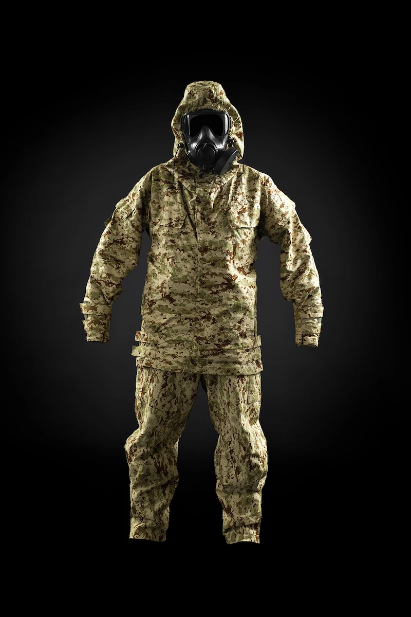 CBRN-dragt MED MS-2 og OM-90 v3 maske aresmaxima.com